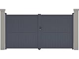 Porton Jardin Maurice - 349.5 x 180.9 cm - Gris