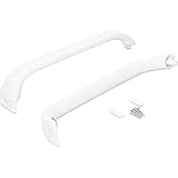 LUTH Premium Profi Parts - Juego de manijas para refrigerador y congelador | Compatible con las marcas Bosch Siemens Balay 00369542 369542