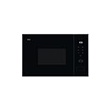 AEG OS5MG20EB Horno Microondas Integrable, 20 L, 800 W, Función Grill, Display LED Táctil, Apertura Electrónica, Color Negro con Acabado Inox Antihuellas