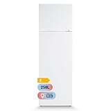 UNIVERSALBLUE Frigorífico Combi 170 cm | Nevera Pequeña con Congelador 4* | Refrigerador de 260 Litros | Puerta Reversible | Sistema Silencioso | SUBIDA A PLANTA INCLUIDO