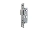 Tesa Assa Abloy 420115HZ Cerradura Monopunto De Palanca Deslizante Para Perfiles Metálicos Zincado Blanco Entrada 13,5 mm 2201 Sin Cilindro