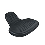 DimyFew Asiento de Repuesto para Taburete de Bar, Asiento para Isla de Cocina, Asiento para SPA, Asiento para Taburete Giratorio, Silla de Escritorio, Silla D, con Respaldo