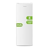 Aspes Frigorífico Refrigerador Blanco AR145501E. Capacidad 242 Litros, Puerta Reversible, Bajo Nivel Sonoro, Eficiencia Energética Clase E