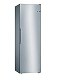 Bosch Gsn36vifp Congelador vertical, Acero inoxidable, 186x60, No Frost A++