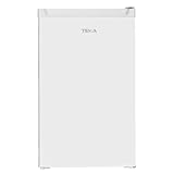 TEKA RSF 10140 - Congelador Easy 85 cm, 91 L, Motor Inverter, 1 Puerta Libre Instalación, Control Electrónico de Temperatura Manual, 4 Cajones Transparentes, Reversible, Color Blanco