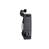 Cerradura de panel eléctrico equipo eléctrico botón pulsador gatillo de compresión cerradura al ras 1 Uds (Color : MS606-2)