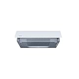 Teka XT2 62030 SOS - Campana Extractora 60 cm Integrable, Instalación Bajo Mueble, 3 Velocidades, Iluminación LED, Mandos Mecánicos, Filtro Metálico, Válvula Antirretorno, Color Gris