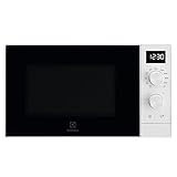 Electrolux Microondas independiente, modelo EMZ725MMW, 25 L, SteamPot, Calefacción controlada, 900W, Blanco