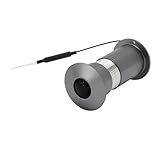 Cámara de Mirilla de Puerta, Cámara HD con Orificio para Ojo de Puerta con Conversación Bidireccional, Cámara de Mirilla de Puerta WiFi para Control de Aplicación TUYA, (GRAY)