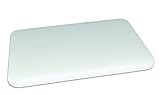 JOCCA - Tabla de Cortar de Polietileno Antibacteriana/ 100% Resistente/Libre de BPA/Apto para lavavajillas/Medidas de 30x20 cm/Color blanco No ensucia