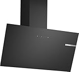 Bosch DWK85DK60 Serie 2 - Pantalla de 80 cm de ancho, recirculación o escape, motor silencioso, Touch Select Basic, iluminación LED, saturación de filtro, interior fácil de limpiar