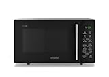 Whirlpool MWP254SB Microondas, 900 W, 25 litros, Vidrio, Negro
