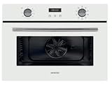 INFINITON Horno Multifunción 40ACW0, 45 Litros, 2800 W, A, 45 cm de Alto, Grill, Encendido Electrico, Blanco