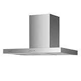 Cata Campana Decorativa Pared ST-9000 X/A con Panel de Control Mecánico 3 Niveles de Extracción Iluminación LED Consumo Máximo de Energía 65 W Ancho 89,5 cm Color Inox