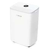 Bosch Deshumidificador Dry 2000 - Fácil. Eficaz. Silencioso. Perfecto para tu Hogar y Dormitorio - Secado Rápido para tu Colada