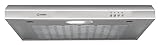 Campana extractora Indesit ISLT 65 LS X, inoxidable, 59 cm, clase C
