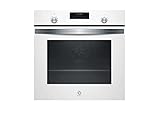 Balay 3HB4131B2 - Horno, Multifunción, A, Encastrable, 60 cm, 71 l, 7 F, Aqualisis, Ap. Abatible, blanco, Control Comfort, Reloj electrónico con programación de inicio y paro, Lanzamiento 2022