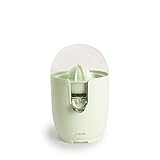 CREATE/JUICER RETRO/Exprimidor eléctrico Verde Pastel/Incluye dos conos, sistema anti goteo, depósito de 280ml de capacidad,fácil de usar y limpiar, 90W