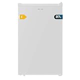 Cecotec Congelador Vertical Sobremesa 87L Bolero CoolMarket TF 87 White. 83,6 cm de Altura y 50,6 cm de Ancho, Bajo Consumo, Puerta Plana y Reversible, Diseño Compacto, Blanco