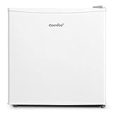 COMFEE' RCU40WH1(E) Mini congelador / 31L congelador pequeño/congelador de 4 estrellas/tamaño compacto/bisagra de puerta reversible/pies ajustables / 184 kWh/año/blanco