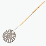 Chef Pomodoro Pala Pizza Horno 23 cm, Pala para Pizza con Mango de Aluminio Desmontable para Fácil Almacenamiento, Accesorios Cocina Hogar Gourmet para Hornear Pizzas y Pan Caseros