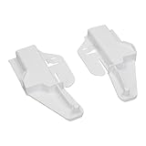 SPARES2GO Soporte de asiento de estante de vidrio para lado izquierdo y derecho, par compatible con congelador Neff GI73 GI74 GI78