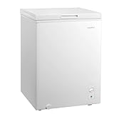 COMFEE' RCC146WH2EU(E) Arcón 143L convertible congelador/refrigerador, compresor inverter, 4 estrellas, apto garajes, blanco [Clase energética E]