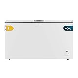 Cecotec Congelador Horizontal - 400L Bolero CoolMarket Chest 400 White E. Compresor Inverter Plus, 83.5x136.5cm, Horizontal, Bajo Consumo, Fast Freezing, Convertible a Frigorífico, 2 Cestas