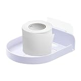 Nybhyjka Estante de pared pequeño para cámara sin taladro, con adhesivo para cámara de seguridad, sin taladro, para baño, cocina, sala de estar
