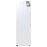 Congelador Vertical Samsung 186cm, 323L, Clase E, Color Blanco, SmartThings, AI Energy Mode, Tecnología SpaceMax™ - RZ32C7ADEWW/EF