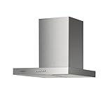 Cata Campana Decorativa Pared ST-6000 X/A con Panel de Control Mecánico 3 Niveles de Extracción Iluminación LED Consumo Máximo de Energía 65 W Ancho 69,5 cm Color Inox
