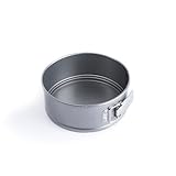 KitchenAid Bakeware Acero Aluminizado Sin PFAS Antiadherente 20 cm Molde Desmontable, Apto para Horno y Lavavajillas, Gris