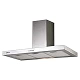 Edesa ECB-9411 X 400 m³/h De pared Acero inoxidable C - Campana (400 m³/h, Canalizado/Recirculación, E, E, D, 62 dB)