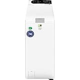 AEG LTA7E7231E, Lavadora de Carga Superior 7 Kg, 1200 rpm, Libre Instalación, Función Vapor, Función Prosense, Soft Opening, Cajón LiquiSystem, Display LCD XL, Blanca, Clase A, Fabricado en UE