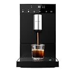 Cecotec Cafetera Superautomática Compacta Cumbia Cremmaet Compact. 1350 W, 19 Bares y Sistema Thermoblock, Depósito 1,1 L de Agua y 150 gr de Café, Plug&Play, Limpieza Automática