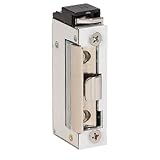 Miratic Cerradura Electrica Puerta Exterior con Bajo Consumo 280mA para 12VDC Abrepuertas Electrico Simétrico - Cerradura Portero Automático con Indicación de Puerta Abierta
