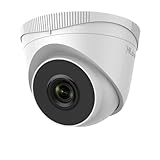 HiLook by Hikvision IPC-T240H - Cámara de torreta IP Exterior de 4 MP, Alcance infrarrojo 30 m, Certificado IP67