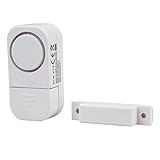 Unitec 41779 Alarma para Ventana y Puerta, Color Blanco, 3 Unidades, Set de 3 Piezas