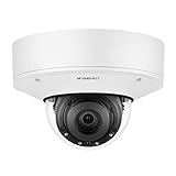 Wisenet PNV-A9081RF 4K AI Red Dome Cámara CCTV Aprendizaje Seguridad