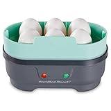 Hamilton Beach Hervidores para Huevos, 650 W, Aluminium, Gris/Menta