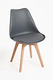 Regalos Miguel - Sillas Comedor - Silla Synk Basic - Gris Oscuro