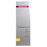 Corberó - Frigorífico Combi 253L | CCH18024W | No Frost | Luz LED | Crisper | Estantes de Cristal | 40 Db | Eficiencia Energética E, Blanco, Plateado