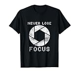 Cámara Kawaii divertida nunca pierde el enfoque diciendo fotos de cámaras Camiseta