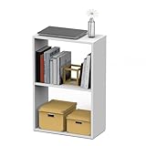 Miroytengo Librería Baja Tibet en Color Blanco Mate 75x50x24 cm Estantería Libros