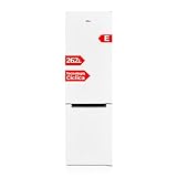 NILSON Frigorífico Combi 2 Puertas Blanco NC185500E. Capacidad 262 Litros, Puerta Reversible, Bajo Nivel Sonoro, Eficiencia Energética Clase E