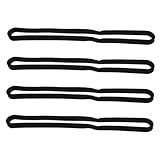 COMNESTBI 4 Piezas Accesorios para máquinas de vacío Partes de refacción Piezas de sellador de vacío repuestos para selladoras al vacio Piezas selladoras Espuma Black