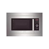 Edesa Microondas Marco Encastre Integrado EMW-2020-IG X 20l Potencia 700 W Grill 1000W Display Digital Con Enchufe Color Acero Inoxidable