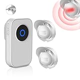 Timbre de puerta con detector de movimiento, alarma de paso con 38 tonos, detector de movimiento, alarma de puerta, alarma de entrada, timbre para negocios, hogar, mascotas, color blanco