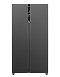 Candy CHSVN-174X, Frigorífico Side by Side, Ancho 91cm, Capacidad 532L, Inverter, Total No Frost, 2 Cajones Verduleros, Control Externo Digital, Iluminación LED, Patas Ajustables, Ruedas, 39DB, Blanco