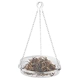 Deshidratador de pescado - Soporte de acero inoxidable para colgar, deshidratador portátil y antimoscas para mariscos | Cesta de secado de hierbas transpirable y ligera, deshidratador plegable